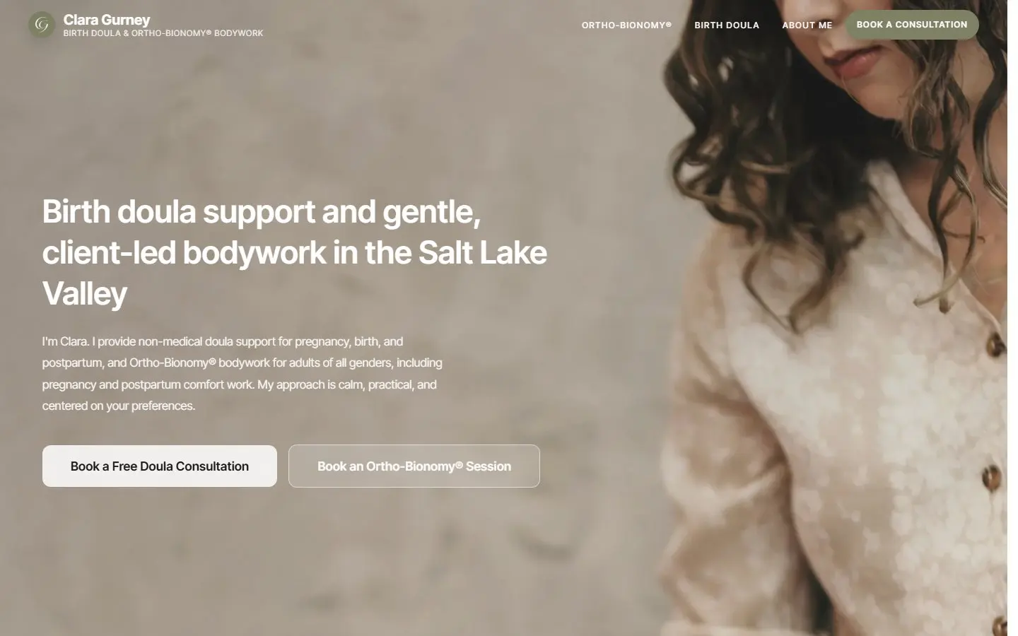 Clara Gurney — Client Project