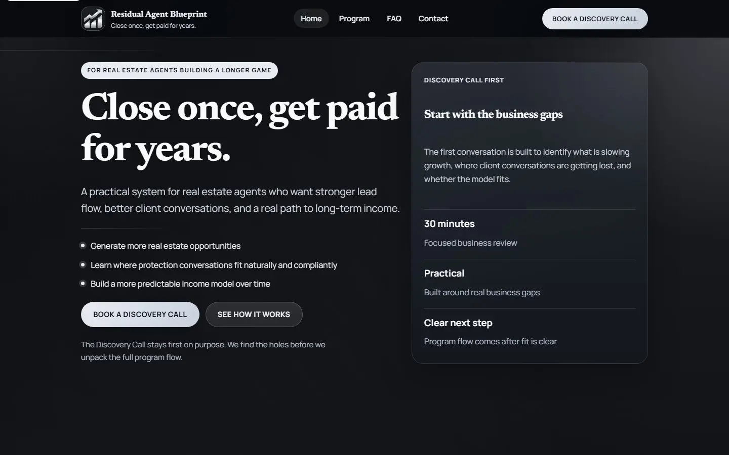 The Residual Agent — Client Project
