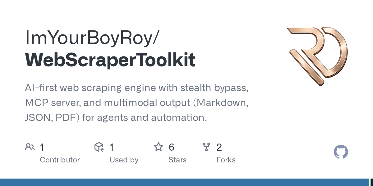 Web Scraper Toolkit browser extraction workflow cover.